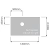 AKW Tuff Form Wet Room Tray 1200x900 21015 1