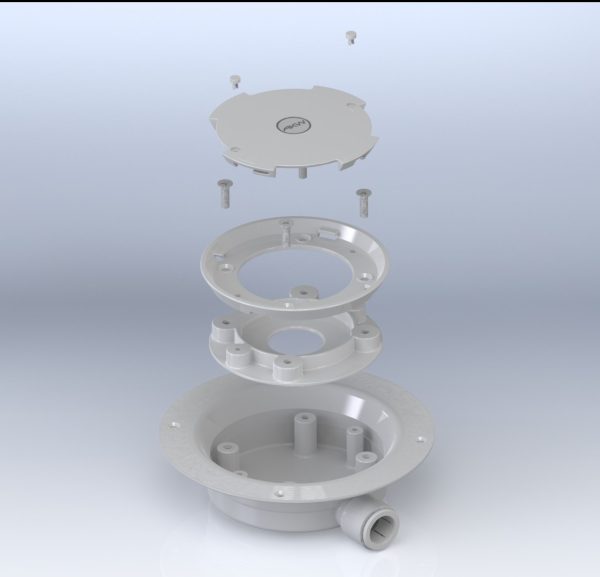 silenflow pumped waste exploded view 1