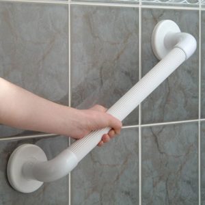 straight grab rail 1400 series white AKW 455x455 1